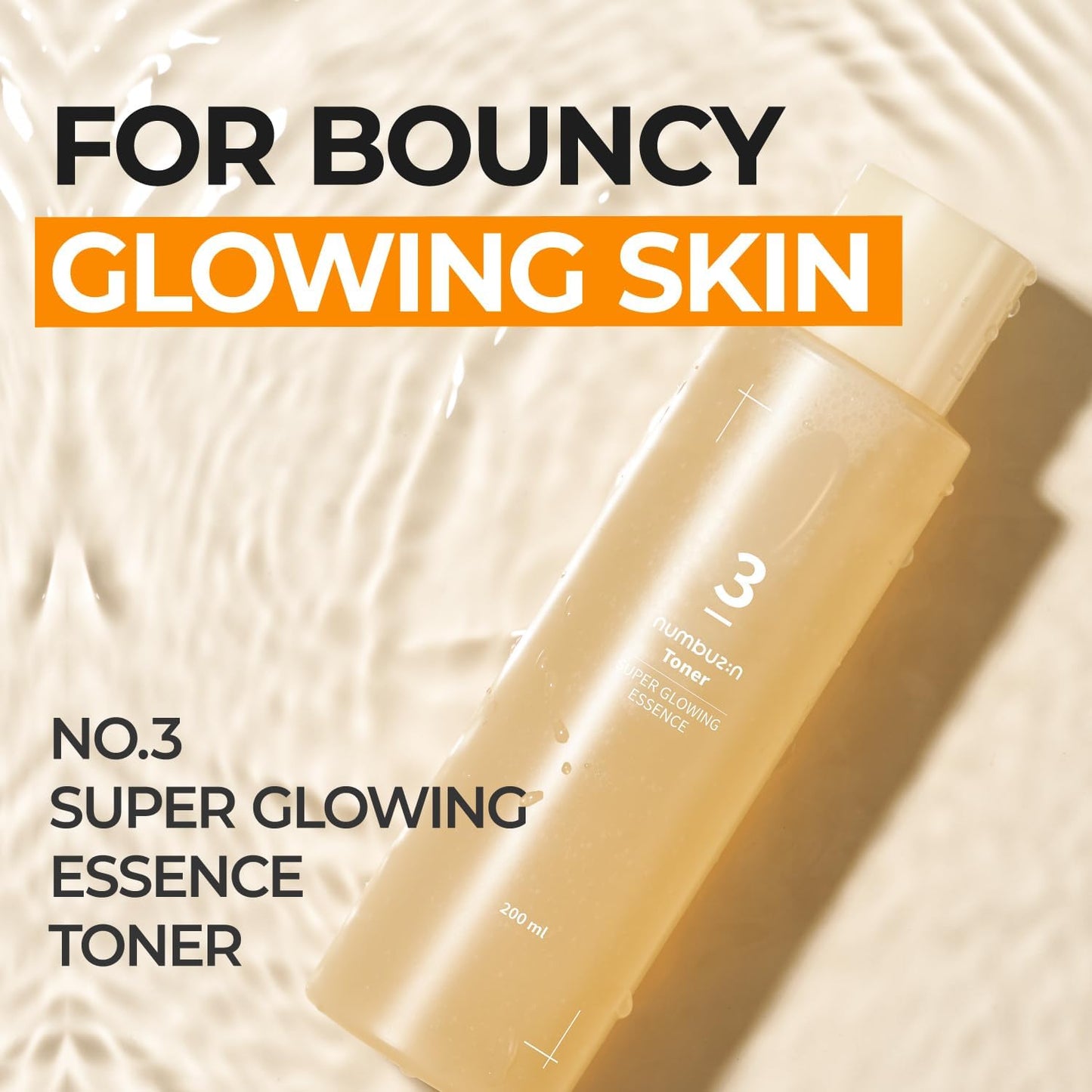 NO.3 Super Glowing Essence Toner – Numbuzin