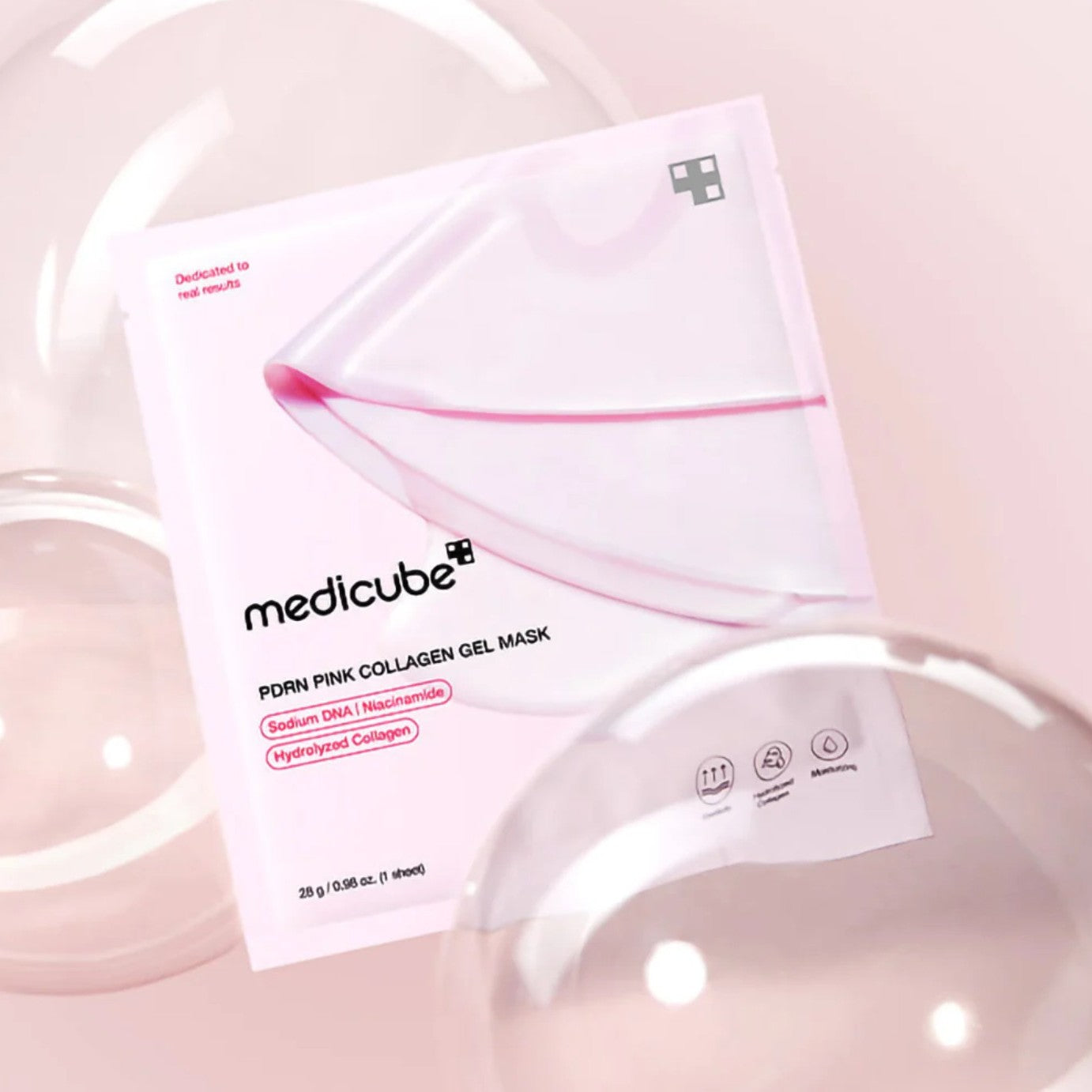 PDRN Pink Collagen Gel Mask - medicube