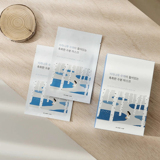 Birch Juice Moisturising Mask - ROUND LAB