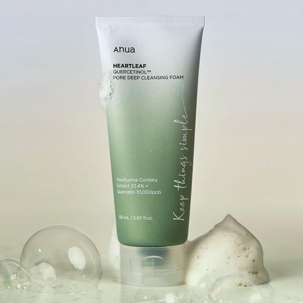 Heartleaf Quercetinol Pore Deep Cleansing Foam - Anua