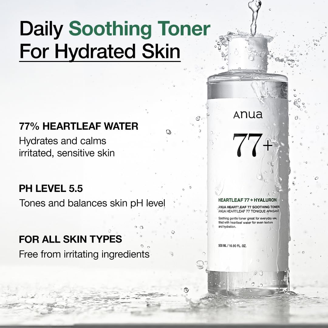 Heartleaf 77% Soothing Toner - Anua